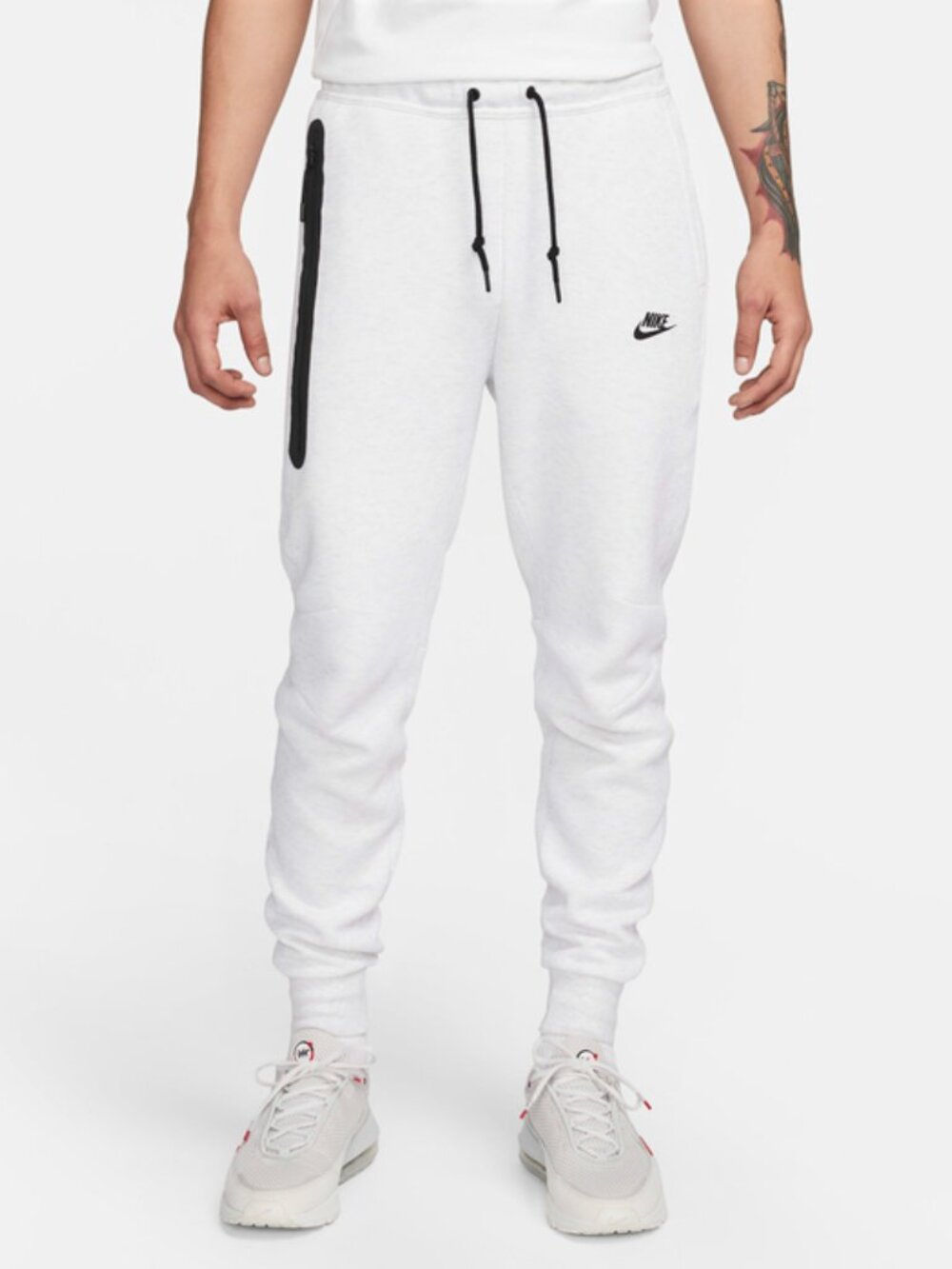 NEW Nike Tech Fleece Joggers Men’s XL Birch Heather Slim Fit Pants HV0959-051